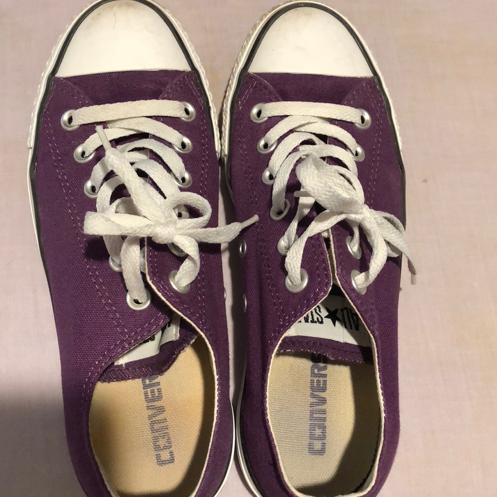 Purple Converse